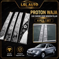 PROTON WAJA CAR CHROME DOOR WINDOW PILLAR