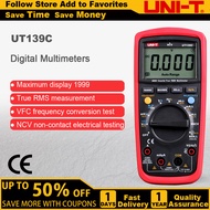 UNI-T UT139C UNIT Digital Multimeter Auto Range True RMS Meter Capacitor Tester Handheld 6000 Count 