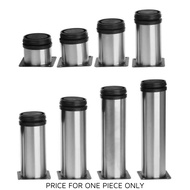 Kaki Sofa Jenis boleh laras Keluli Stainless Steel ADJUSTABLE Sofa Feet Round Furniture Kitchen Leg