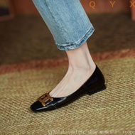 PD9 Small Leather Shoes - Women's Comfortable Low Heel Flats