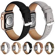 For Apple Watch 42mm / 41mm / 40mm / 38mm Double-Sided Suede Genuine Leather Watch Band