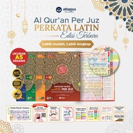 Al Quran Per Juz Ukuran A5 Perkata Latin dan Terjemahan