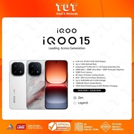 iQOO 15 5G (16GB+16GB EXTENDED RAM+512GB ROM)  Snapdragon 8 Elite Gen 5 | 7000mAh Battery & 100W Fla