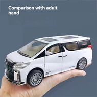 Elphard Car Model Toy Vehicles Car Model High Simulation Sound and Light Childrens Toy Gift 7742