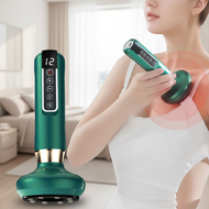 Intelligent 12-Speed Negative Pressure Cupping & Scraping Machine, Wireless Electric Massage Gear, R