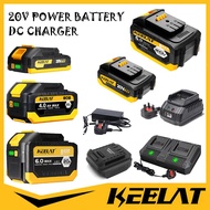 KEELAT 20V MT/DY Type Lithium Battery Socket Adapter for Rechargeable Power Tools Wrench/Angle Grind