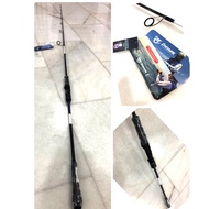 PIONEER ultimate gangster 6’3kaki pe0.8-2/pe1-3/pe2-4 one piece fuji spinning rod