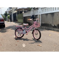 Sepeda Anak 18 Keranjang Bicycle Bekas Preloved Bike