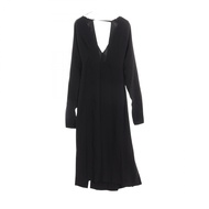 【二手，A級】Burberry Emelia 女士褶皺絲質洋裝