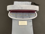 2023款 全新 Gucci 手鍊 18k金 手圍16cm