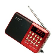 Mini Portable Radio Handheld Digital | FM | USB | TF | MP3 | Player Speaker Rechargeable