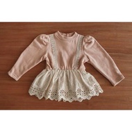 Sweather Lace Shirt Pink/D21/480
