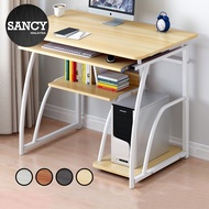 Sancy Multifunctional Modern Computer Table With Keyboard Shelf Space Saver Student Desk