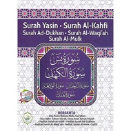 Surah Yasin, Surah Al Kahfi, Surah Ad Dukhan, Surah Al Waqiah, Surah Al Mulk