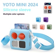 For Yoto Mini 2024 Case - Soft Protective Cover with Card Holder & Charging Port Access, Compatible 
