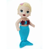 Mermaid doll clothes 30-35cm
