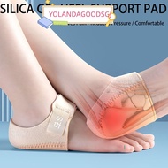 YOLANDAGOODSGJ 1PAIR Heel Socks, S/L Anti-Crack Gel Heel Cushion, Soft Reduces Pressure Relieves Pai