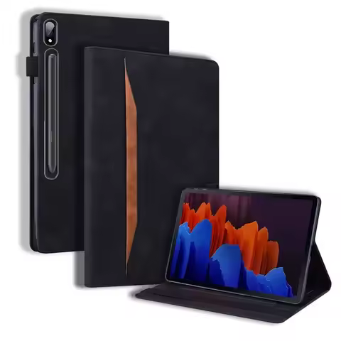 For Samsung Tab S7 Fe Case Fashion Wallet Stand PU Leather Cover For Tab S9 FE Case For Samsung Tab 
