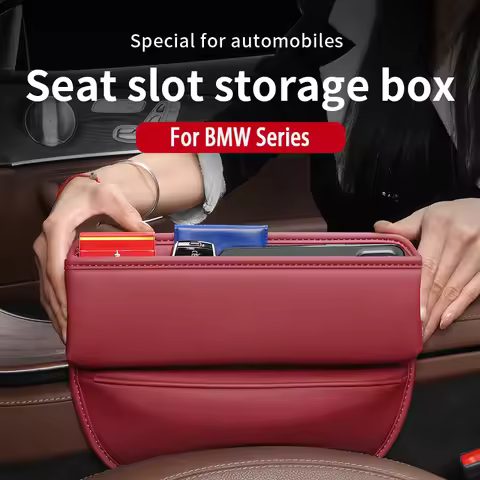 Car Seat Crevice Storage Organizer Box for BMW 7 Series G70 G09 XM U06 G81 M3 2023 I7 X7 G07 LCI IX 