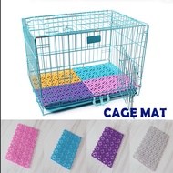 Pet Dog Cat Cage Matting Rabbit Cage Matting Multifunctional Splicing Plastic Bathroom Non-slip Mat