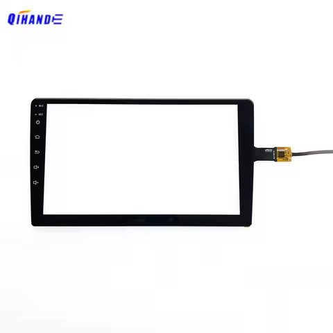 New 2.5D 9 Inch 10.1 Inch 6 Pins 2.5D Car Touch Screen Glass Digitizer For Variety Android Car Radio