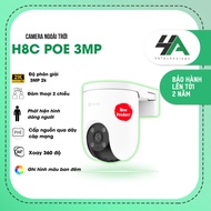 EZVIZ IP Camera has POE without wifi H8C PRO 3MP alarm, night color, 360 rotation (GENUINE)