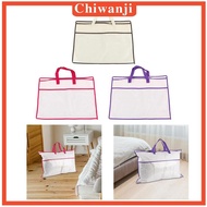 [Chiwanji] Pillow Storage Bag Multipurpose Storage Container for Bedding Quilts Clothes