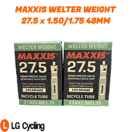 Maxxis Welter Weight 27.5 x 1.50/1.75 Bike Presta Valve Inner Tube Maxxis Tube 48MM