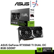 ASUS GeForce RTX 5060 Ti DUAL OC 8GB GDDR7 GRAPHICS CARD ( DUAL-RTX5060TI-O8G )
