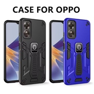 Case For OPPO A58 4G Mobile Phone Off-Bo A58 4G magnet Magnetic Robot Built-In Stand Shockproof TPU