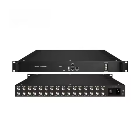 DTV 3508B Tuner to IP Gateway 8/16/24 Tuners 2 ASI DVB-S2 DVB-C ISDB-T ATSC