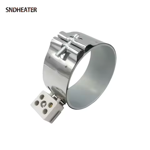 SNDHEATER 80x55mm/60mm/70mm/80mm Stainless Steel Band Heating Element 400W/450W/530W/650W 110V/220V/