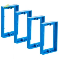 4Pcs 1/2Inch Single Gang Outlet Box Extender,Electrical Outlet Extender Receptacle Extender Outlet E