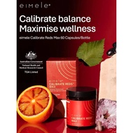 Eimele Calibrate Reds Max 60 Capsules/bottle 【dual-action weight & metabolism support】