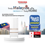 Toshiba GR-RF695WI-PGY(67) 585L Multi Door JAPANDi Refrigerator/Peti Sejuk/ 冰箱