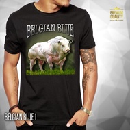 COW T-SHIRT BELGIAN BLUE COW Image T-Shirt Giant Cow Distro T-Shirt PREMIUM T-Shirt Cow Guard T-Shir