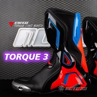 Dainese แรงบิด3รองเท้าแข่งกีฬา Sepatu Berkendara สำหรับผู้ชายขี่มอเตอร์ไซค์