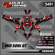 CODE 5491 COD ⭐⭐⭐⭐⭐ MIO Soul GT Fullbody Decal Soul GT Full Body Variation Sticker/ Sponsor Racing M