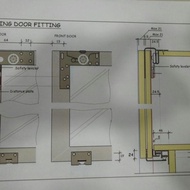 Htech 2-Door Sliding Rail + Soft Close
