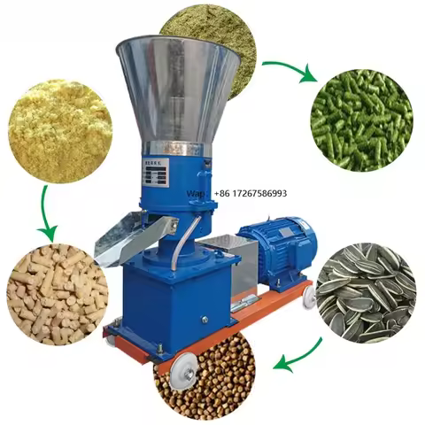 Weiwei Animal Sinking Pellet Feeding Pellet Making Machine Pigs Rabbits Chickens Ducks Fodder Feed P