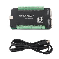Gentlestore-Fast Ship NVCM CNC Controller, 125K MACH3 Motion Card, 6 Axis USB Interface Lathe for Mi