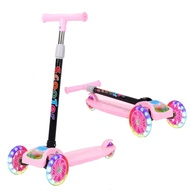 dnqry7 Kids Scooter Silent wheel Light up toys Wear resistant wheel Children's car toy 3 heights Portable Kids gift Sport toy Bicycle Kids Scooters