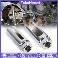 22mm Oxygen Sensor Wrench O2 Sensor Socket Oxygen Sensor Removal Socket Wrench Car O2 Sensor Wrench