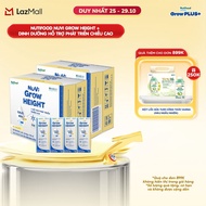 Combo 2 Thùng 24 hộp SBPS Nuvi Grow Height vị chuối + hỗ trợ phát triển chiều cao hộp 180ml
