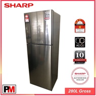 (USED) SHARP REFRIGERATOR/PETI SEJUK 280L