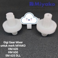 Gear mixer miyako HM 620 HM 625 HM 650 SEPASANG roda gigi mixer miyako sepasang