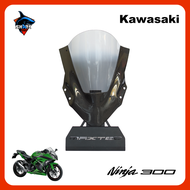 ชิวหน้าแต่ง ชิวหน้าคาร์บอน สำหรับ KAWASAKI NINJA300 คาร์บอนแท้