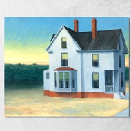 Cape Cod Sunset Edward Hopper eho60 Canvas Print
