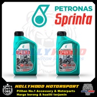 PETRONAS SPRINTA F700 4T 10W40 15W50 SEMI SYNTHETIC JAMINAN 100% ORIGINAL PACKING BOTOL BARU