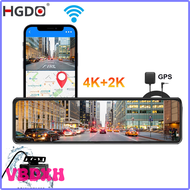 VBDXH HGDO M210 4K SONY Front Car Mirror Dash cam and 2K Rear Camera GPS WIFI Car Mirror DVR Video Recorder with Night Vision Sensor MNCMJ